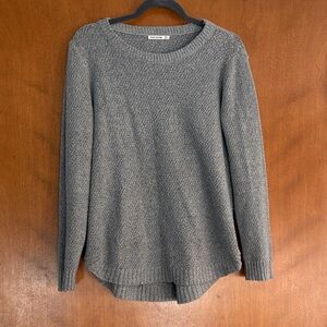 Light grey Pink Clover brand Crew Neck Sweater sz small